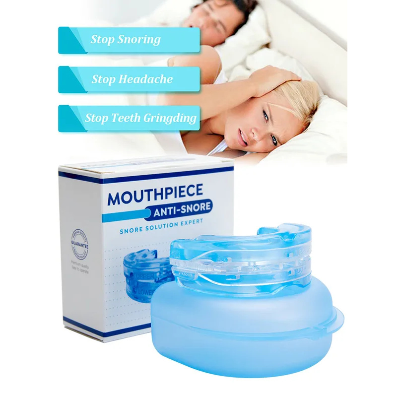 Teeth Whitening Mouth Guard - Anti Snoring Bruxism Mouth Guard Improve