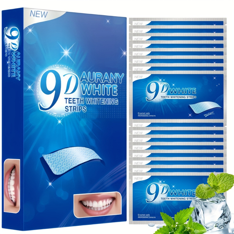 Teeth Whitening Remedies - 21 Pairs of 9D Aurany White