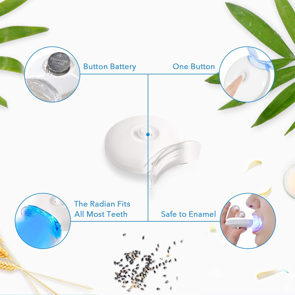 Teeth Whitening Kit - 5X LED L - Teeth Whitening Home Kit 리뷰 및 가격