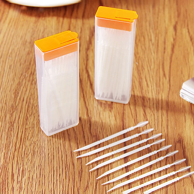 50Pcs/Box Oral Care Disposable - Dental Floss Picks 리뷰 및 가격