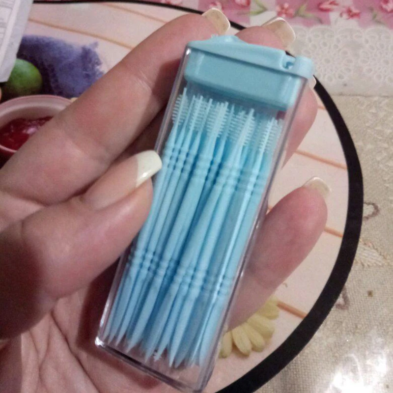 50Pcs/Box Oral Care Disposable - Dental Floss Picks 리뷰 및 가격