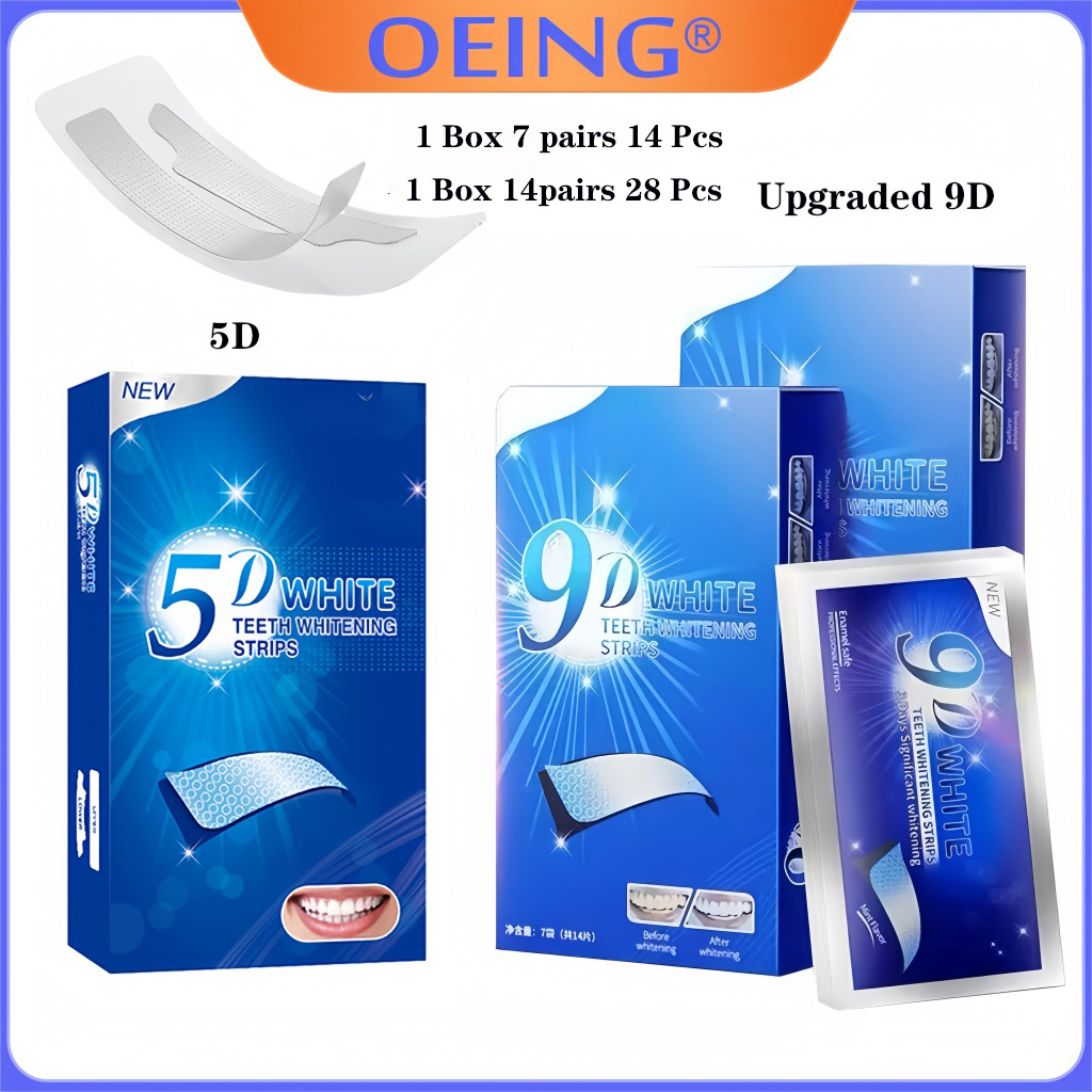 9D 5D Teeth Whitening Strip 14 - Teeth Whitening Home Kit 리뷰 및 가격