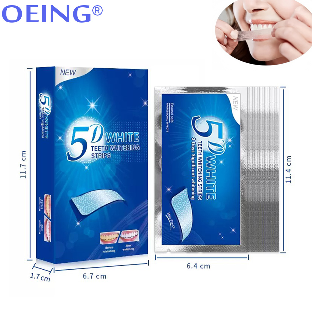 9D 5D Teeth Whitening Strip 14 - Teeth Whitening Home Kit 리뷰 및 가격