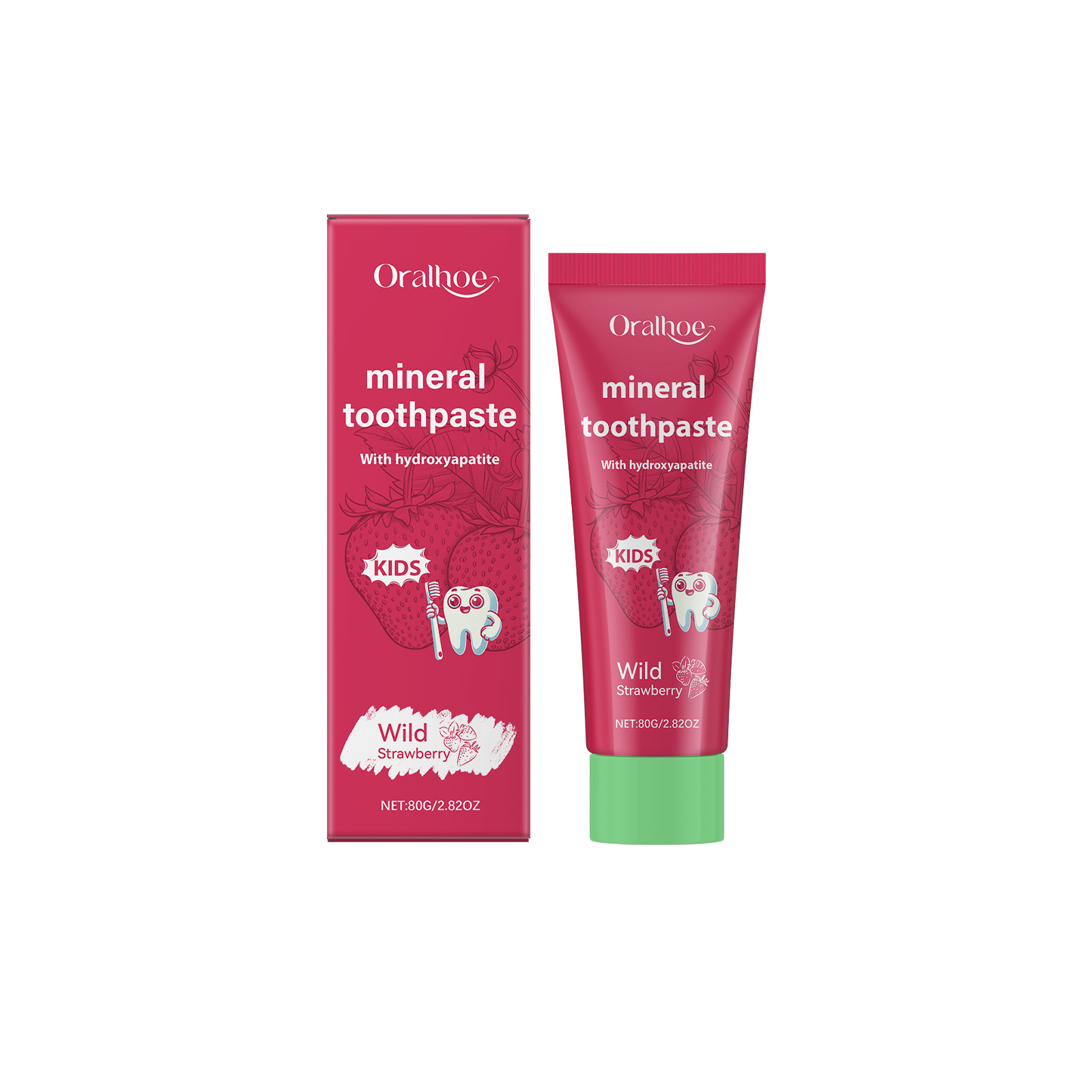 Oralhoe Kids Toothpaste Clean  - Hydroxyapatite Toothpaste 리뷰 및 가격