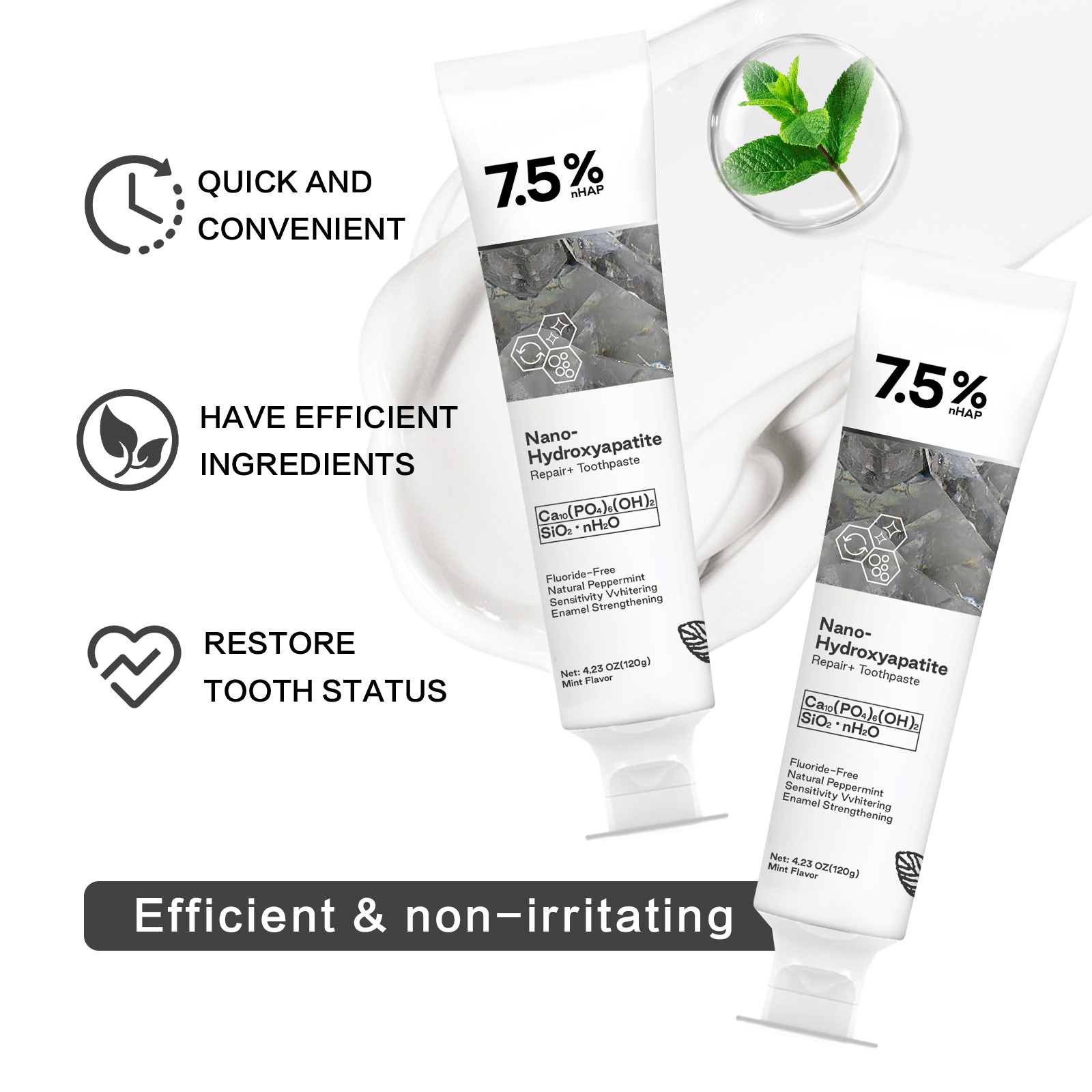 Nano Hydroxyapatite Toothpaste - Hydroxyapatite Toothpaste 리뷰 및 가격