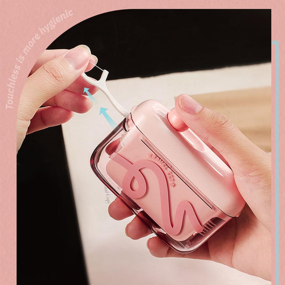 New Automatic Ejectable Floss  - Dental Floss Picks 리뷰 및 가격