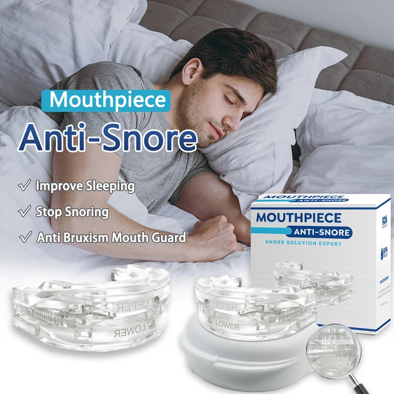 Silicone Anti-Snore Mouthpiece - Teeth Whitening Mouth Guard 리뷰 및 가격