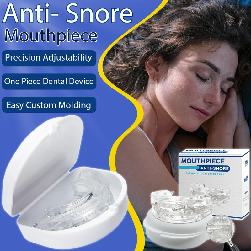 Silicone Anti-Snore Mouthpiece - Teeth Whitening Mouth Guard 리뷰 및 가격
