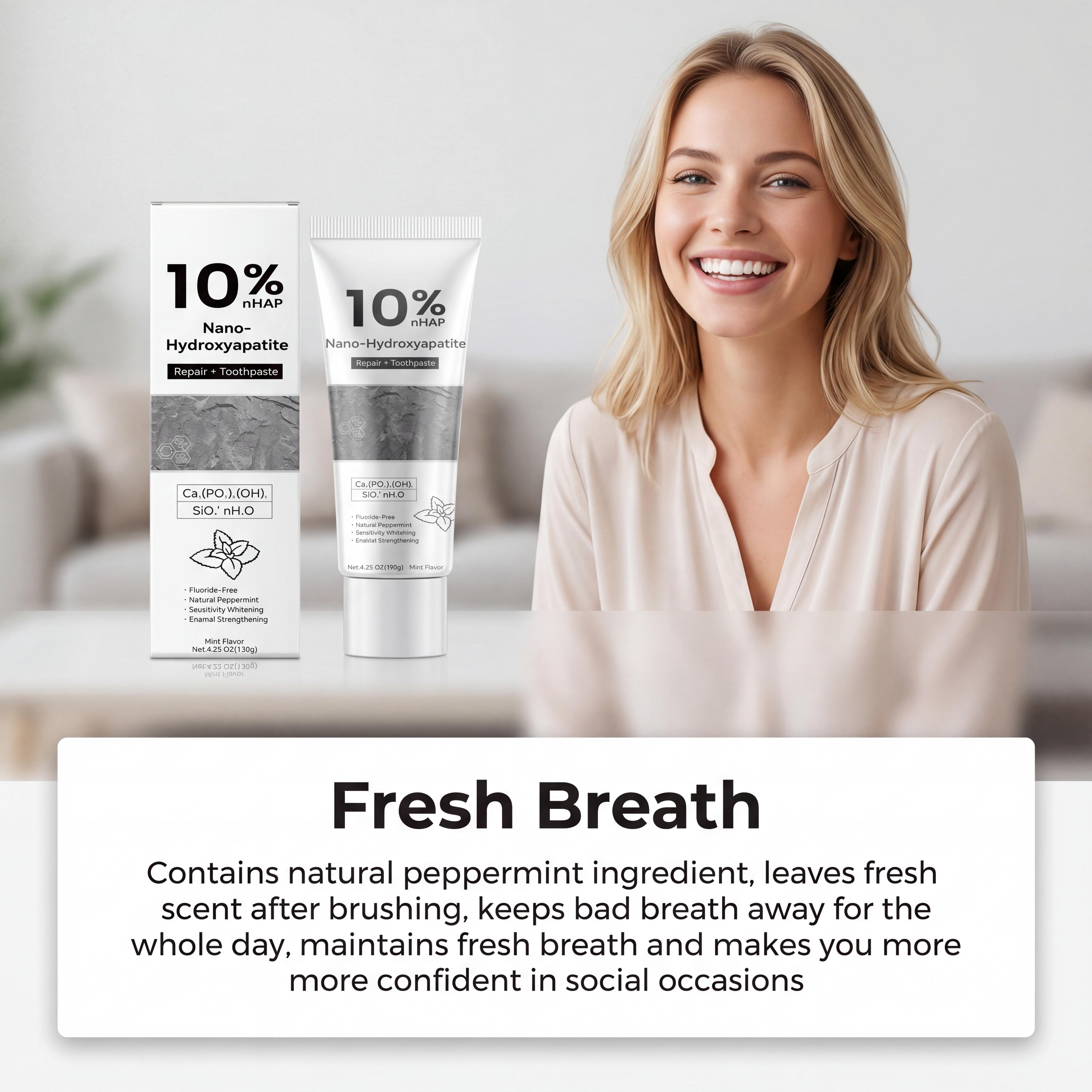 Nano-Hydroxyapatite Toothpaste - Hydroxyapatite Toothpaste 리뷰 및 가격