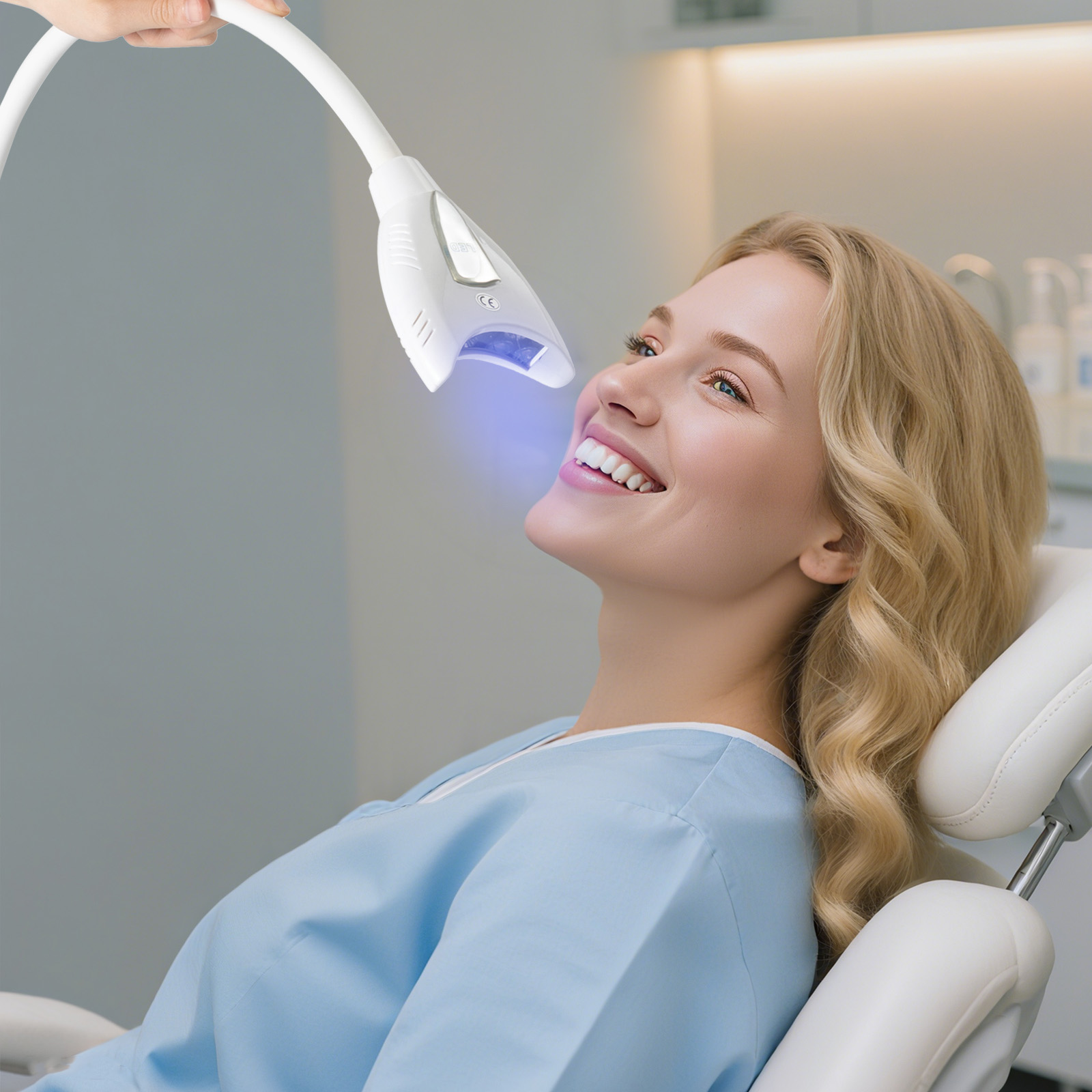 LED Teeth Whitening Lamp 2000m - Teeth Whitening Clinic 리뷰 및 가격