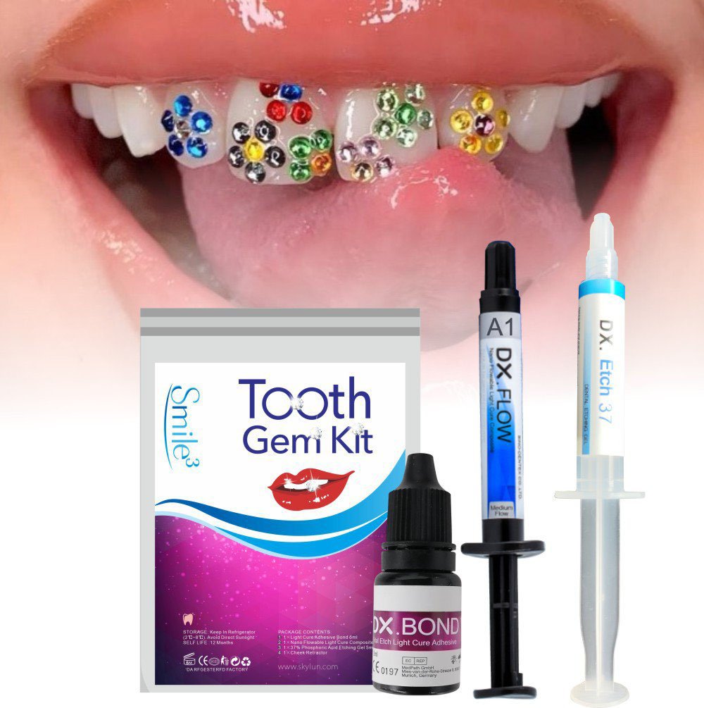 HOT Tooth Gem Kit Teeth Decora - Teeth Whitening Remedies 리뷰 및 가격