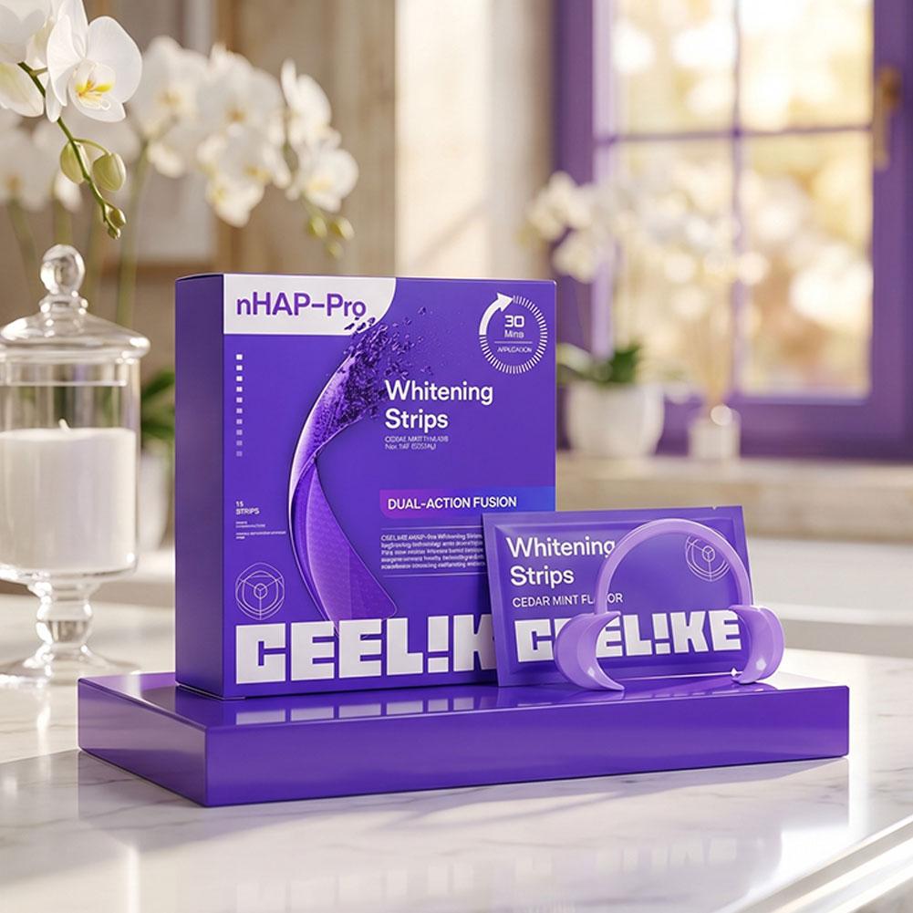 Purple Teeth Whitening Strip N - Teeth Whitening Home Kit 리뷰 및 가격