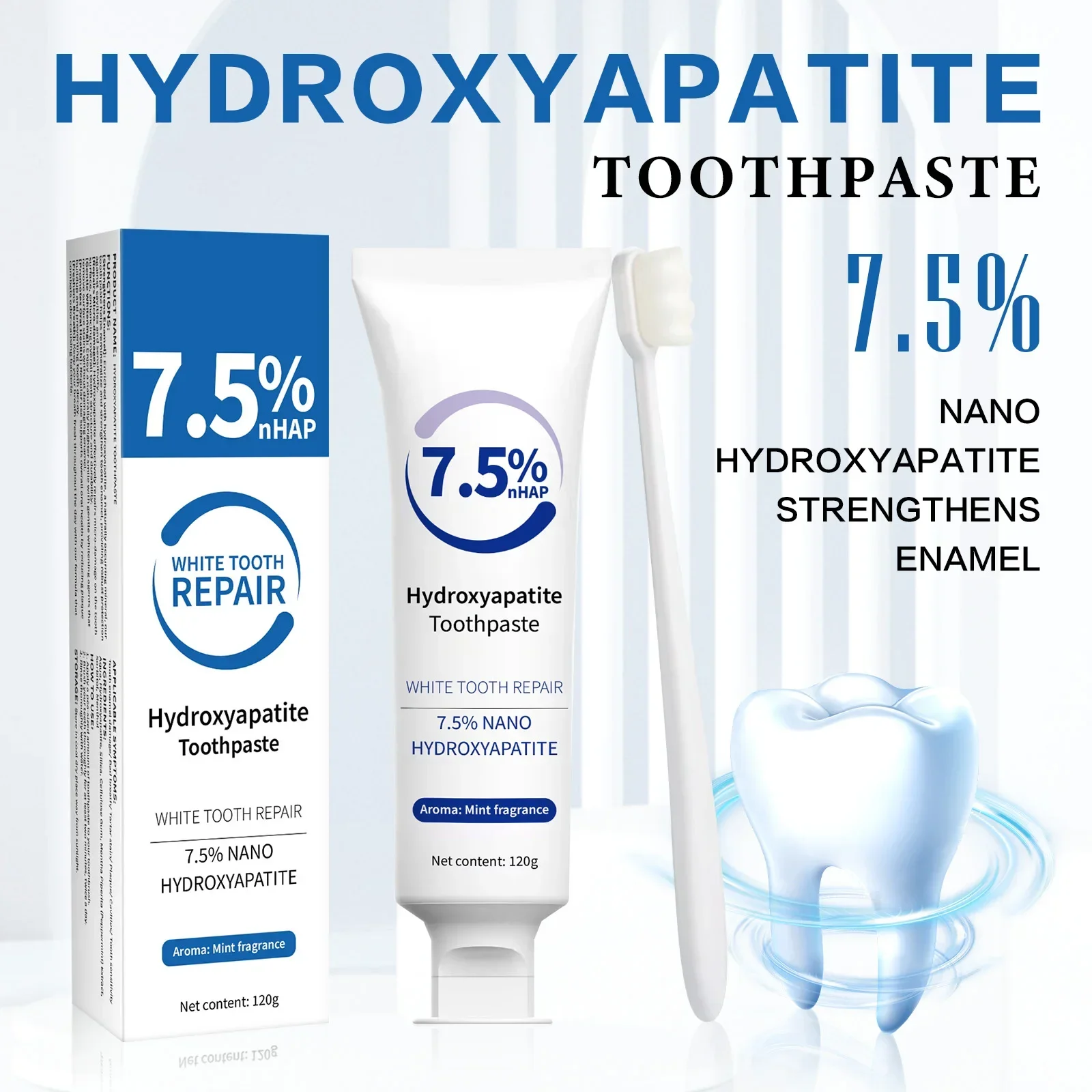 Toothpaste & Whitening Pen Kit - Hydroxyapatite Toothpaste 리뷰 및 가격