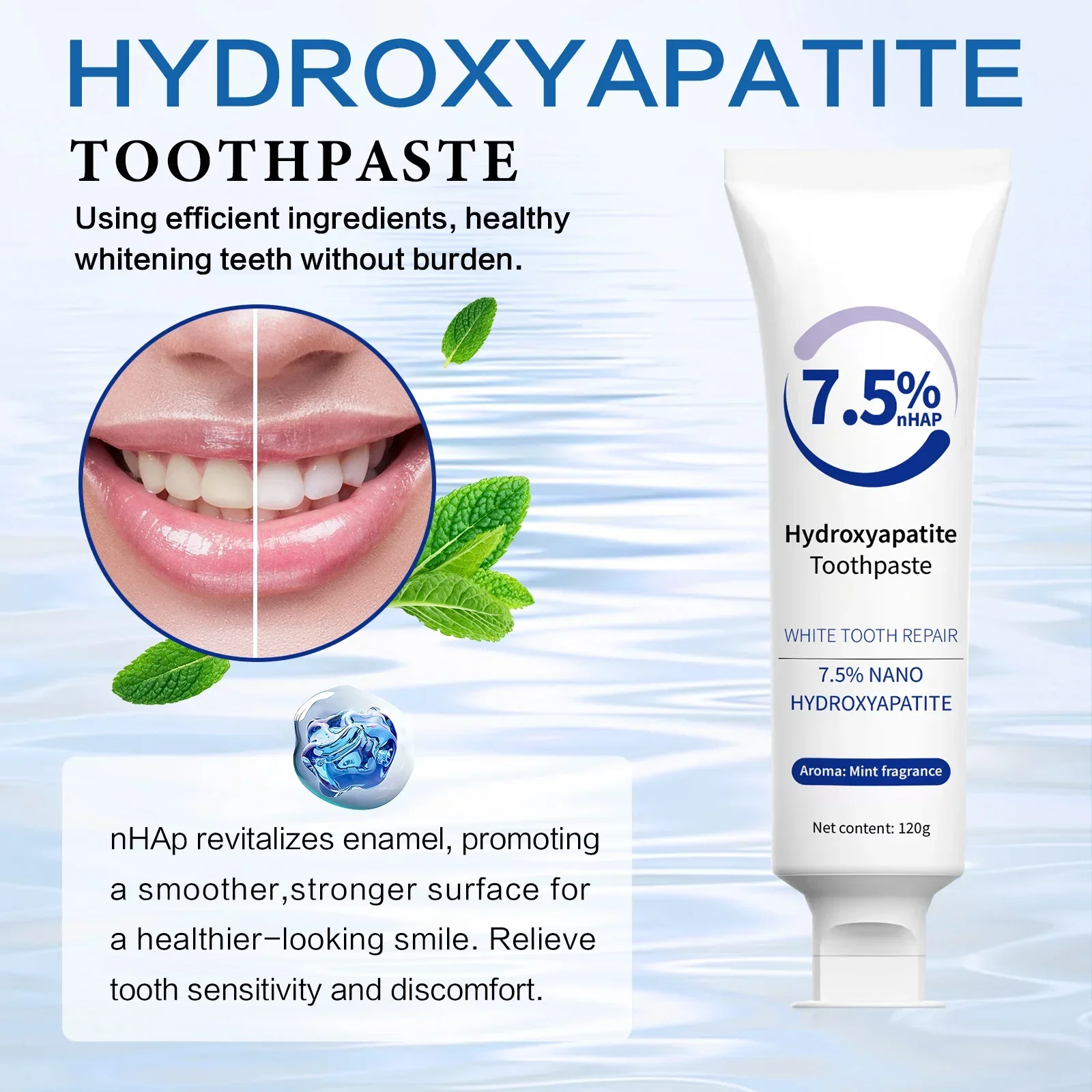 Toothpaste & Whitening Pen Kit - Hydroxyapatite Toothpaste 리뷰 및 가격