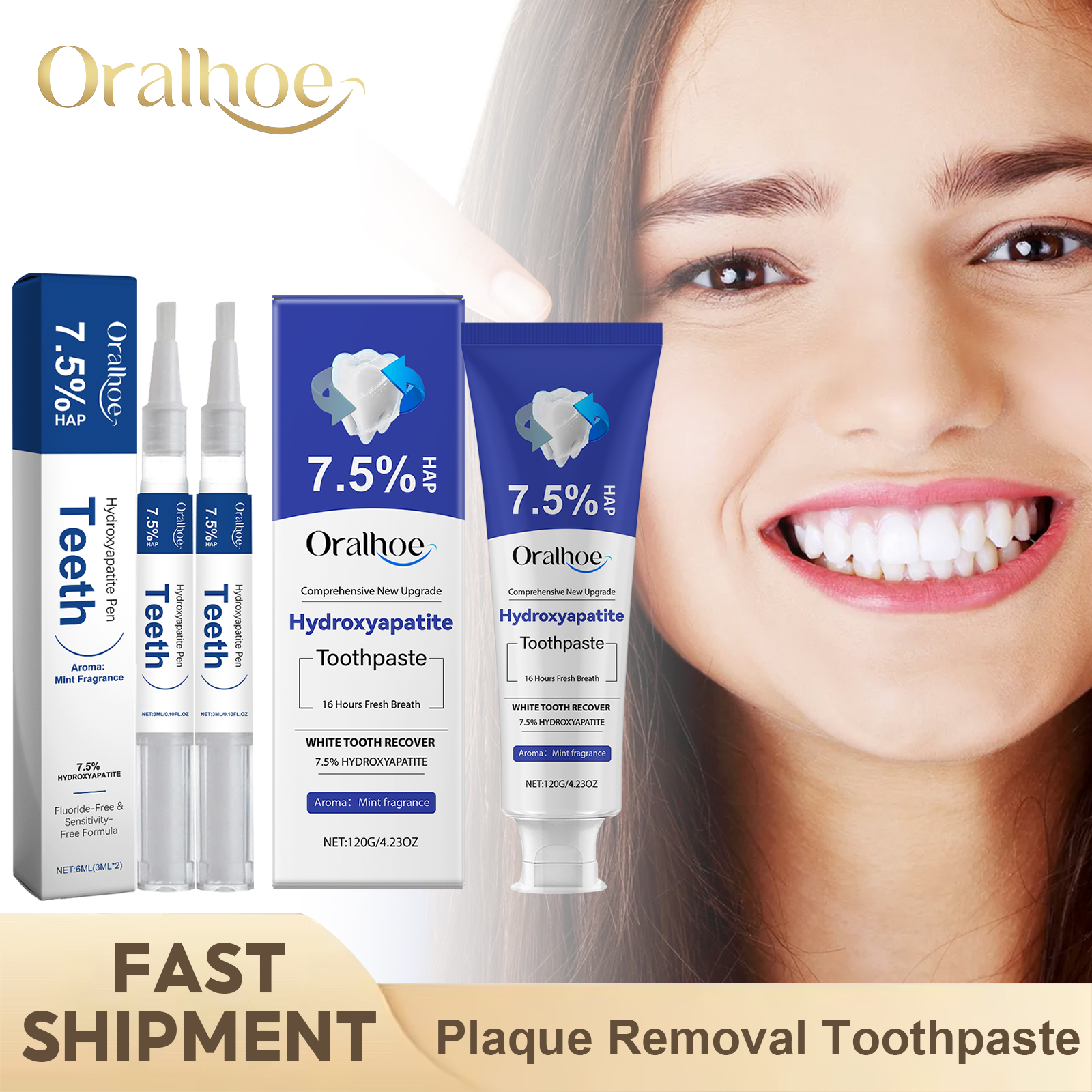 Hydroxyapatite Teeth Care Prod - Hydroxyapatite Toothpaste 리뷰 및 가격