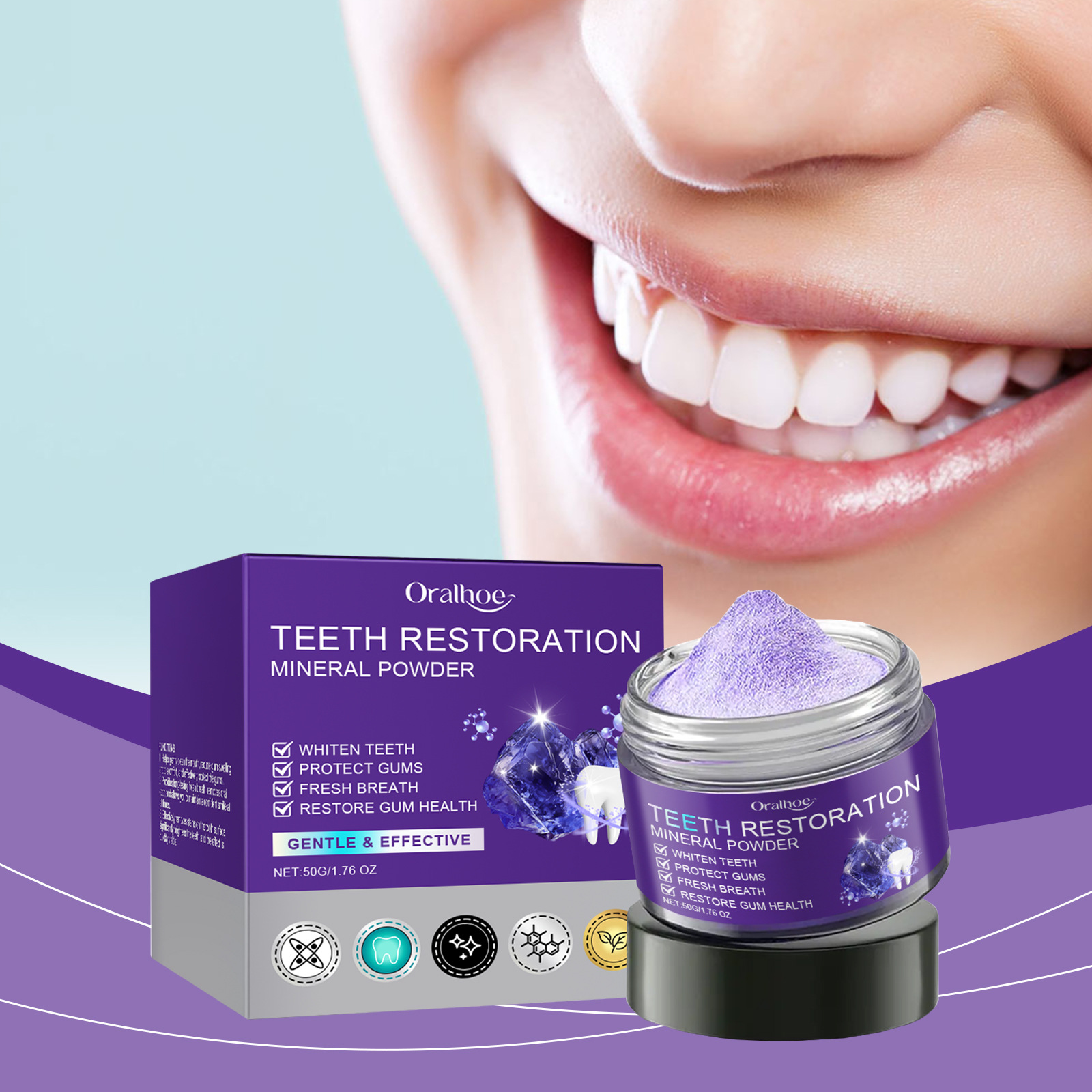 Teeth Restoration Mineral Powd - Teeth Whitening Remedies 리뷰 및 가격