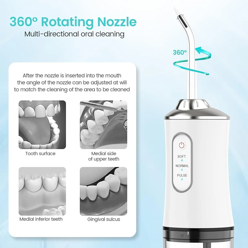 Portable Dental Water Flosser  - Dental Floss Picks 리뷰 및 가격