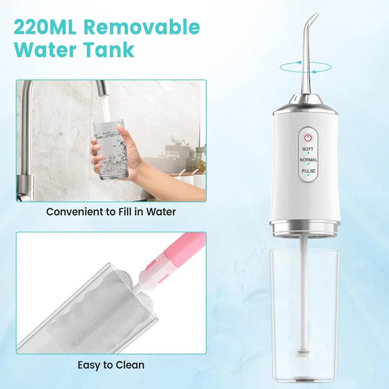 Portable Dental Water Flosser  - Dental Floss Picks 리뷰 및 가격