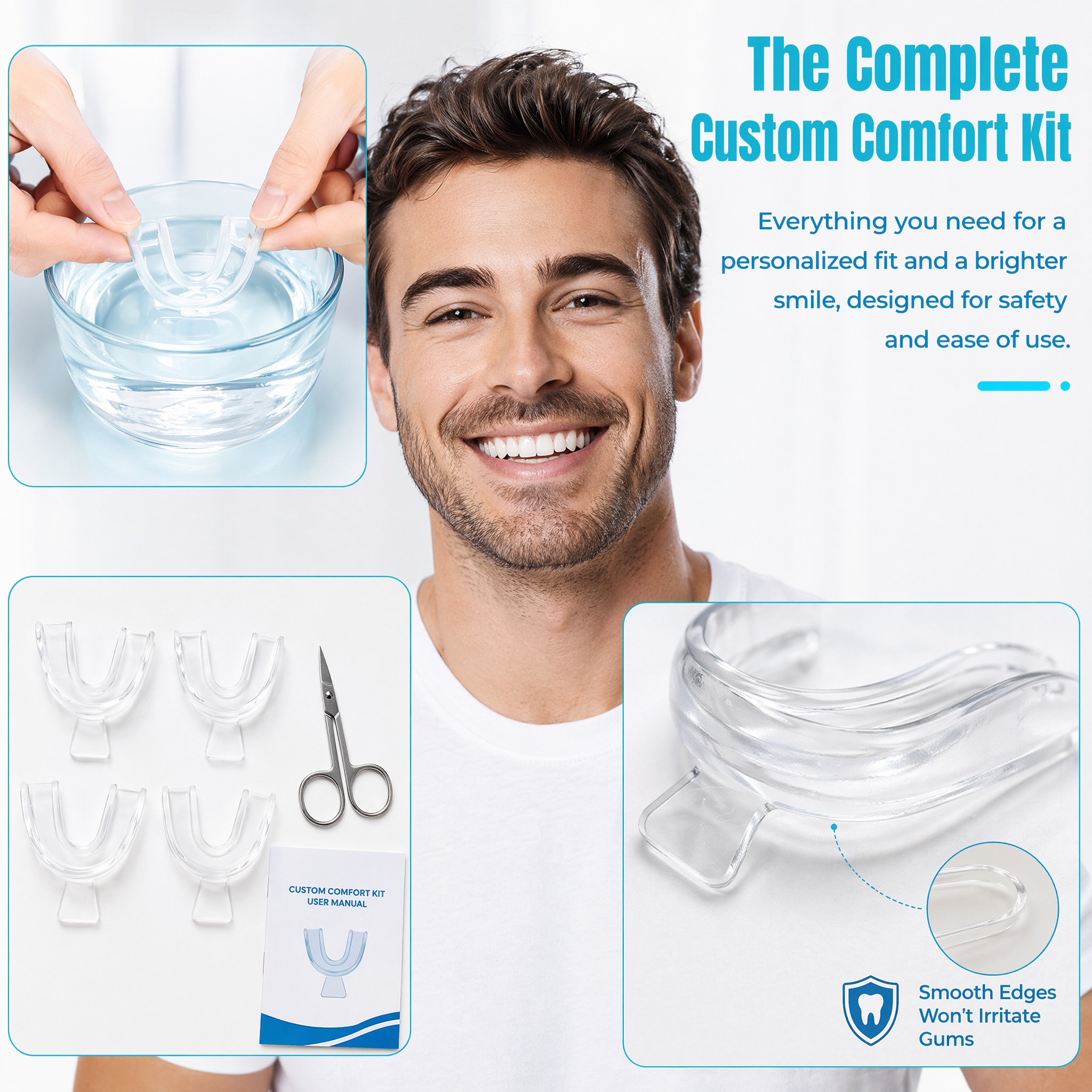 2/4/10Pc Silicone Mouth Guard  - Teeth Whitening Mouth Guard 리뷰 및 가격