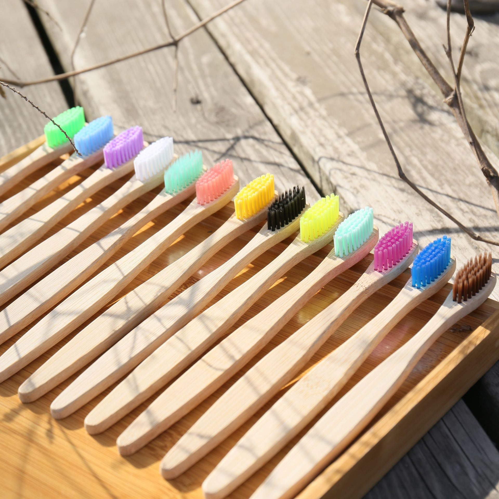 100PCS Colorful Natural Bamboo - Teeth Whitening Laser 리뷰 및 가격