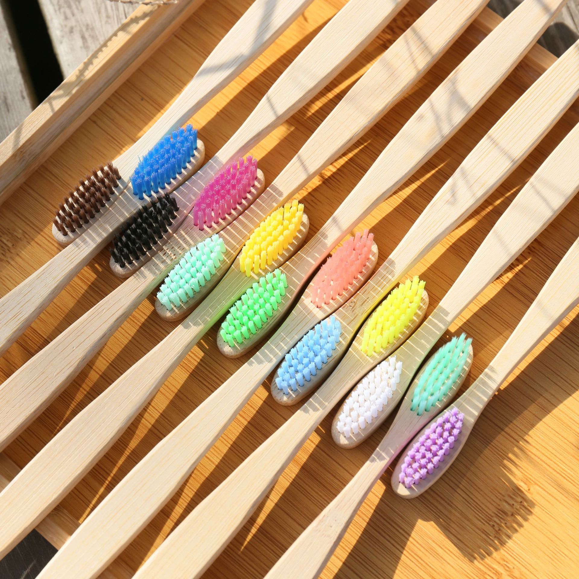 100PCS Colorful Natural Bamboo - Teeth Whitening Laser 리뷰 및 가격
