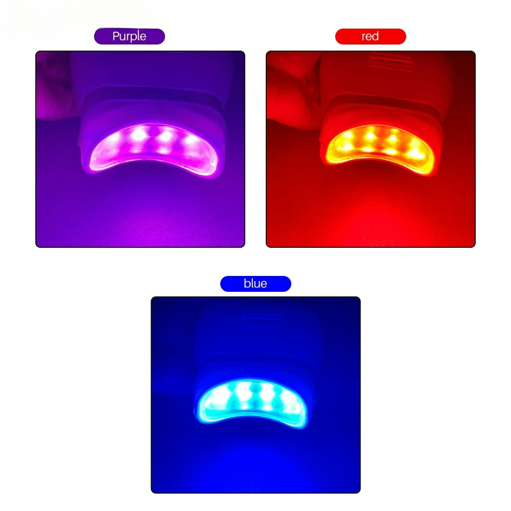 Adjustable 3 Colors LED Teeth  - Teeth Whitening Dental 리뷰 및 가격