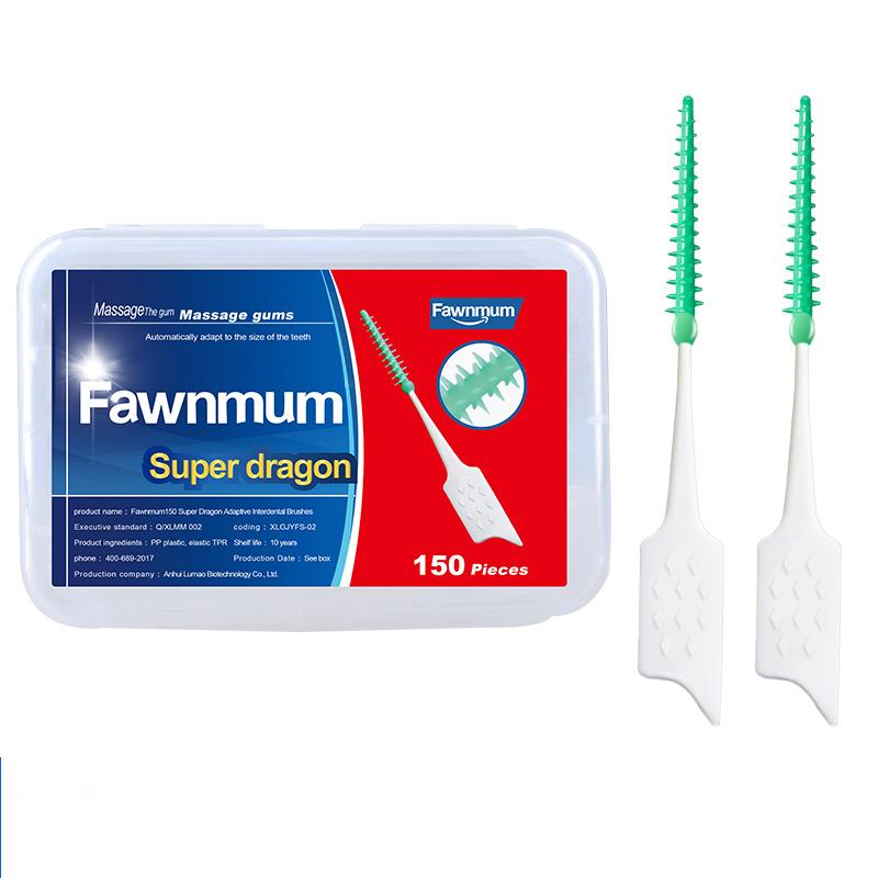 150 pcs/box Silicone Interdent - Dental Floss Picks 리뷰 및 가격