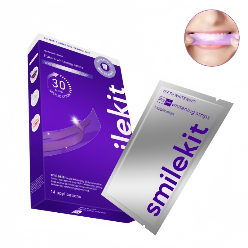 14 Pairs Purple Dental Strips  - Teeth Whitening Quotes 리뷰 및 가격