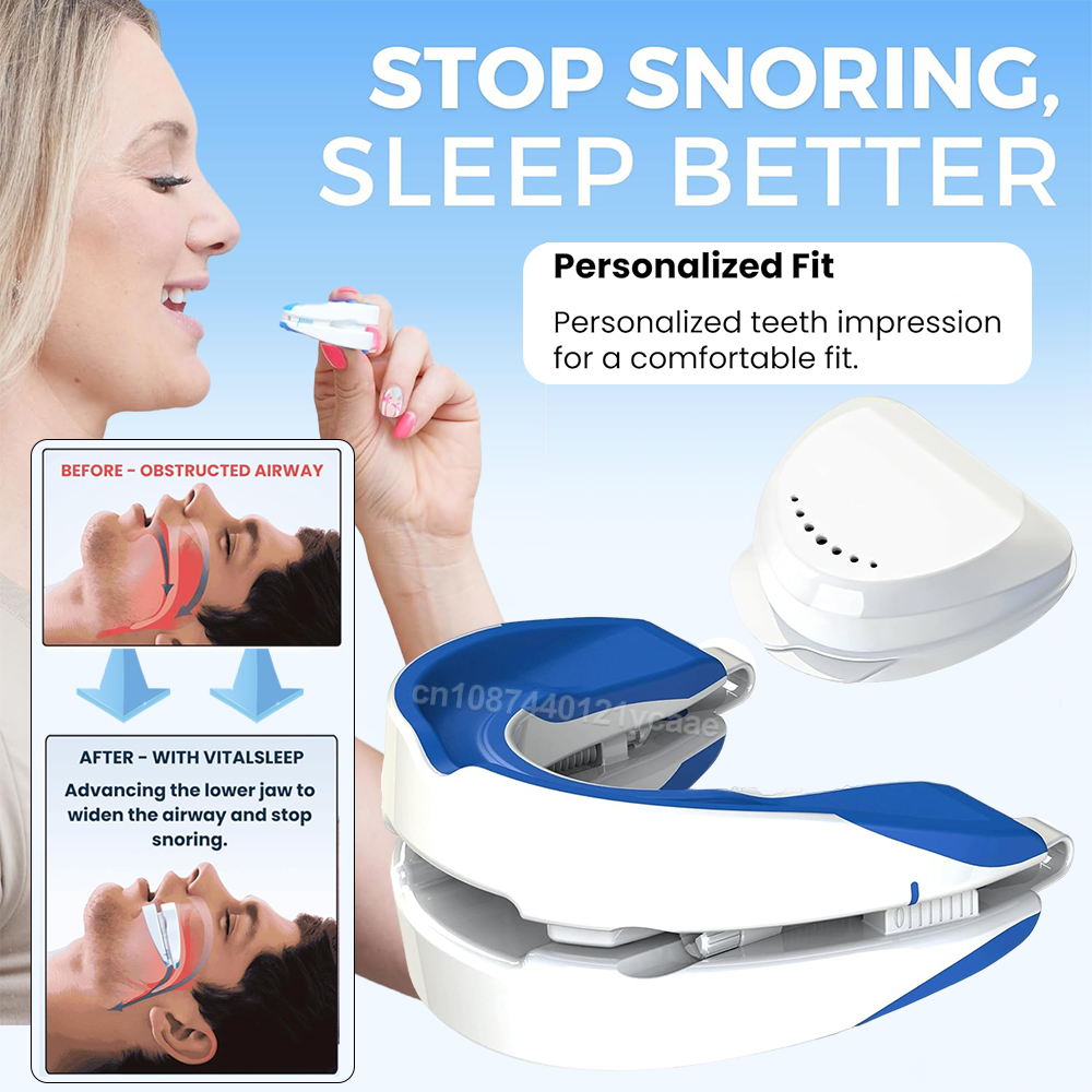 Anti-Snoring Mouthpiece Anti-S - Teeth Whitening Mouth Guard 리뷰 및 가격