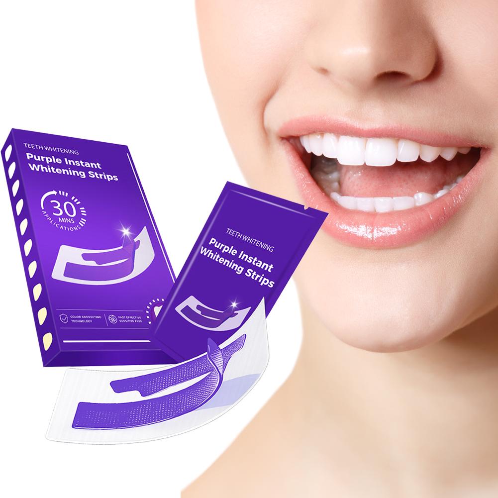 42Pairs Purple Teeth Whitening - Teeth Whitening Quotes 리뷰 및 가격
