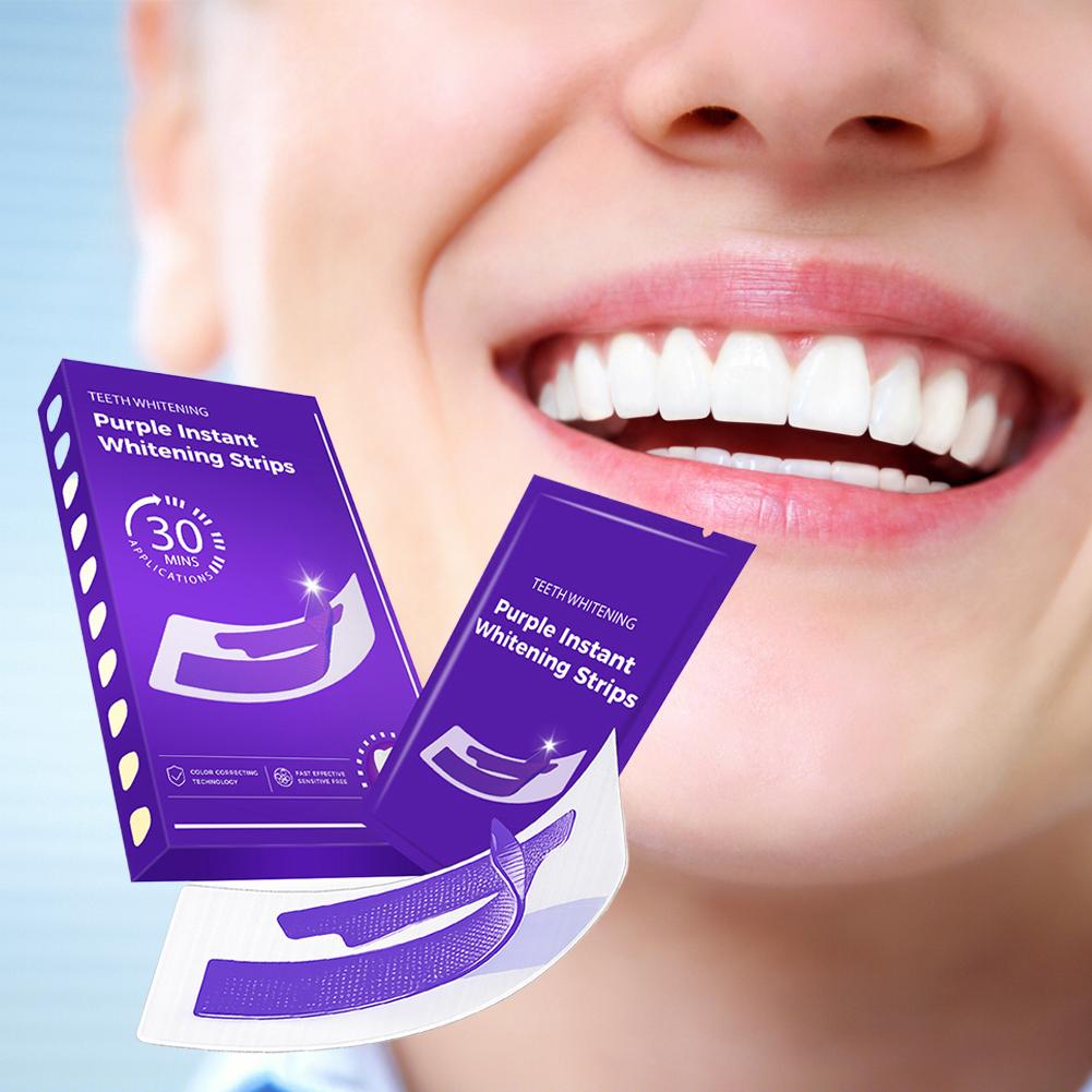 42Pairs Purple Teeth Whitening - Teeth Whitening Quotes 리뷰 및 가격