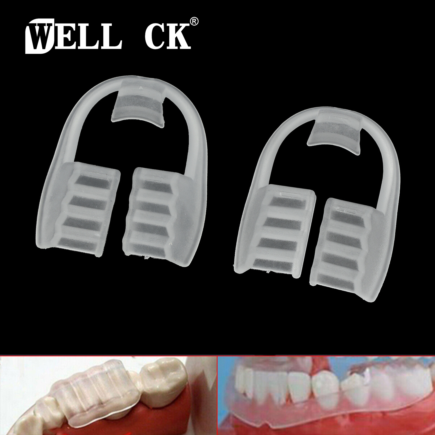 2pcs WELLCK Dental Mouth Guard - Teeth Whitening Mouth Guard 리뷰 및 가격