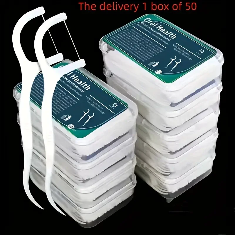 50pcs Dental Floss, Deep Clean - Dental Floss Picks 리뷰 및 가격
