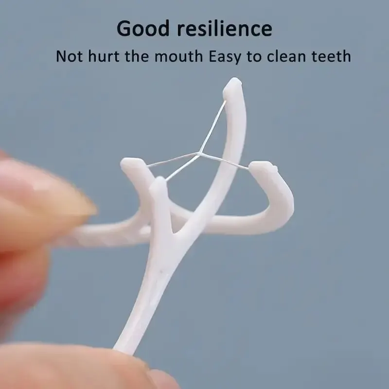 100/300/500pcs Disposable Dent - Dental Floss Picks 리뷰 및 가격