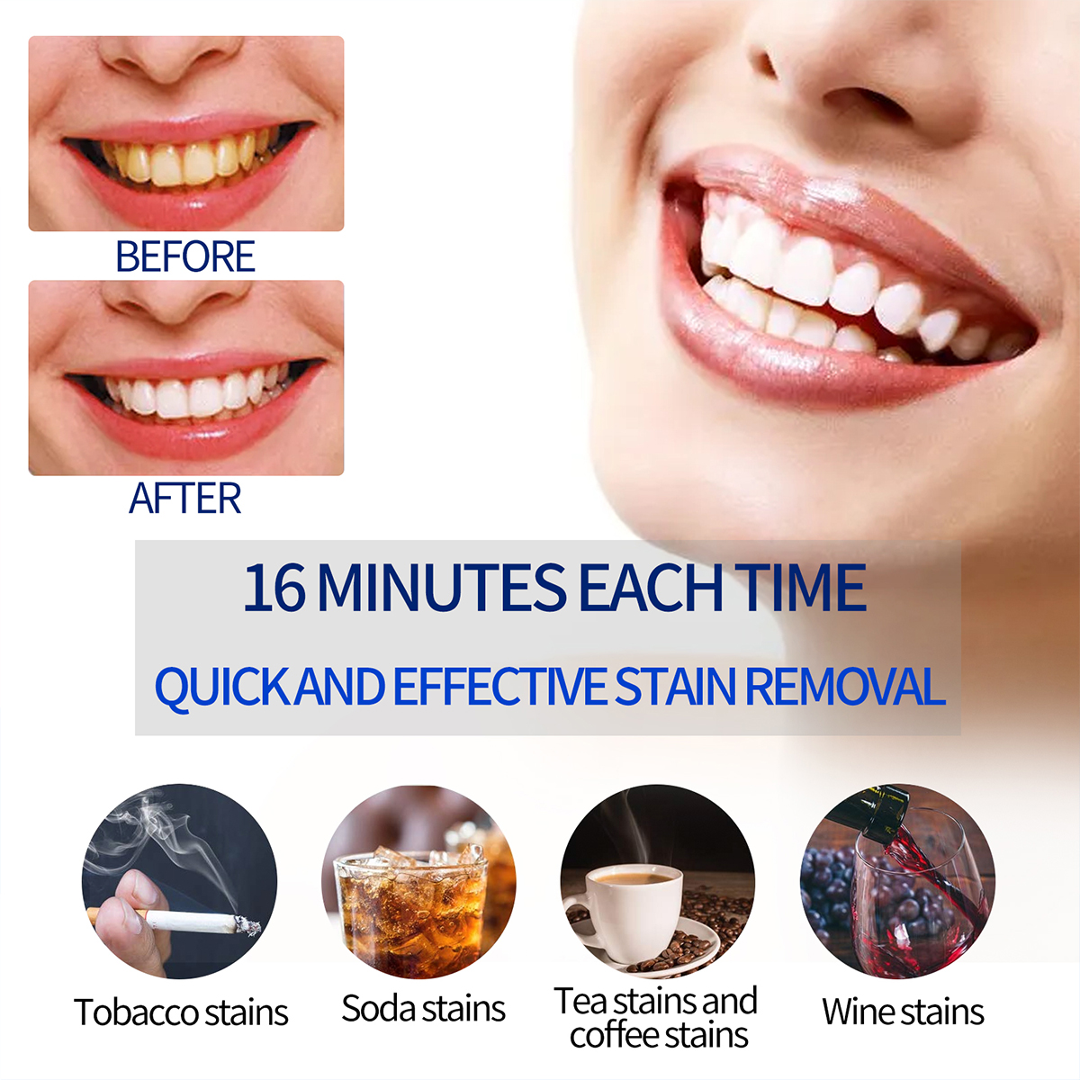 Portable Teeth Whitening Lamp  - Teeth Whitening Remedies 리뷰 및 가격