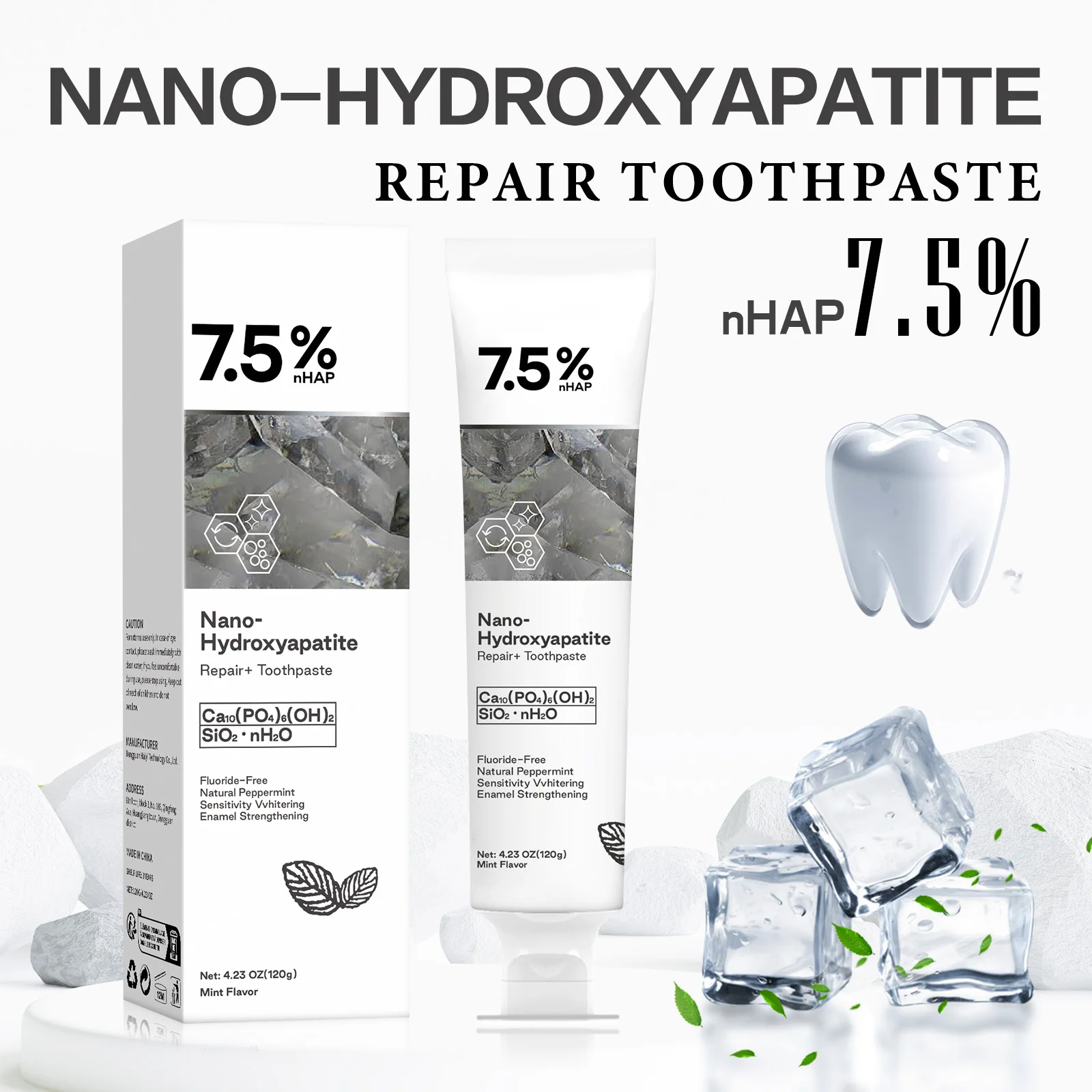 120g Nano Hydroxyapatite Tooth - Hydroxyapatite Toothpaste 리뷰 및 가격
