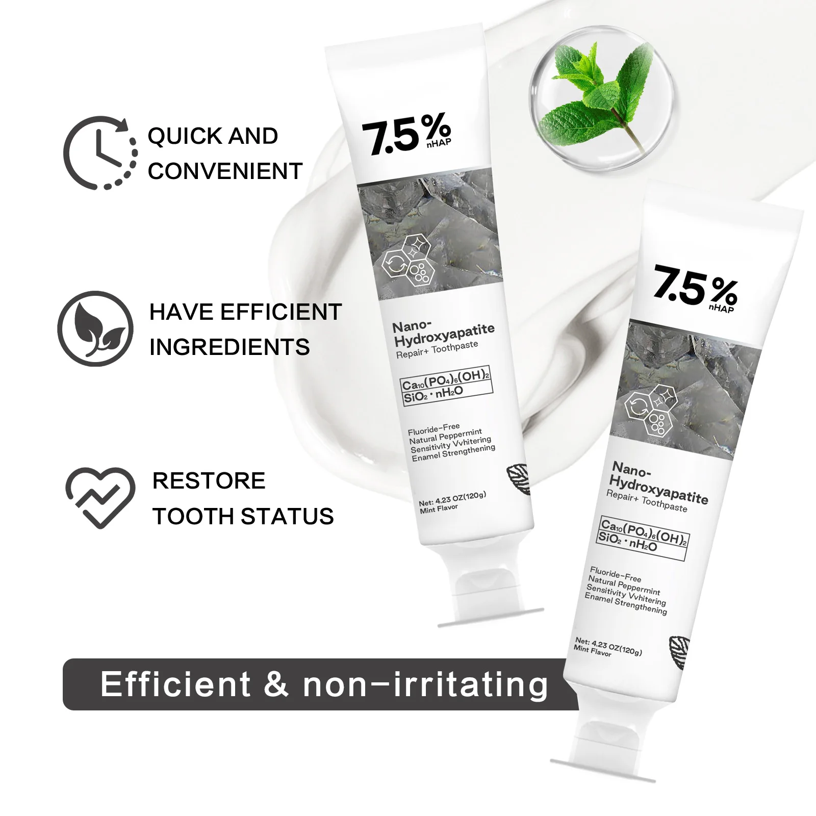 120g Nano Hydroxyapatite Tooth - Hydroxyapatite Toothpaste 리뷰 및 가격