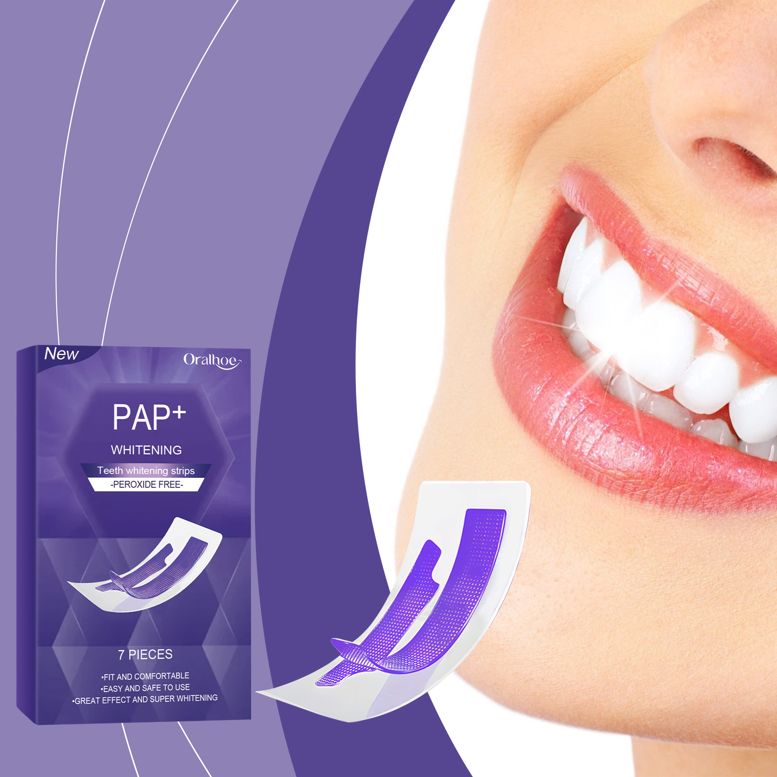 Purple Teeth Whitening Strips  - Teeth Whitening Quotes 리뷰 및 가격