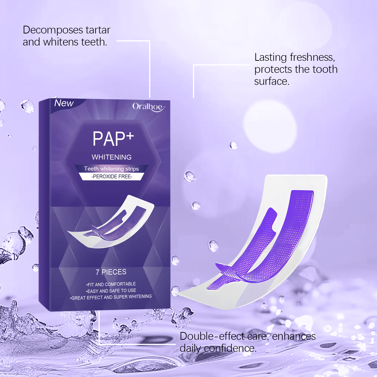 Purple Teeth Whitening Strips  - Teeth Whitening Quotes 리뷰 및 가격