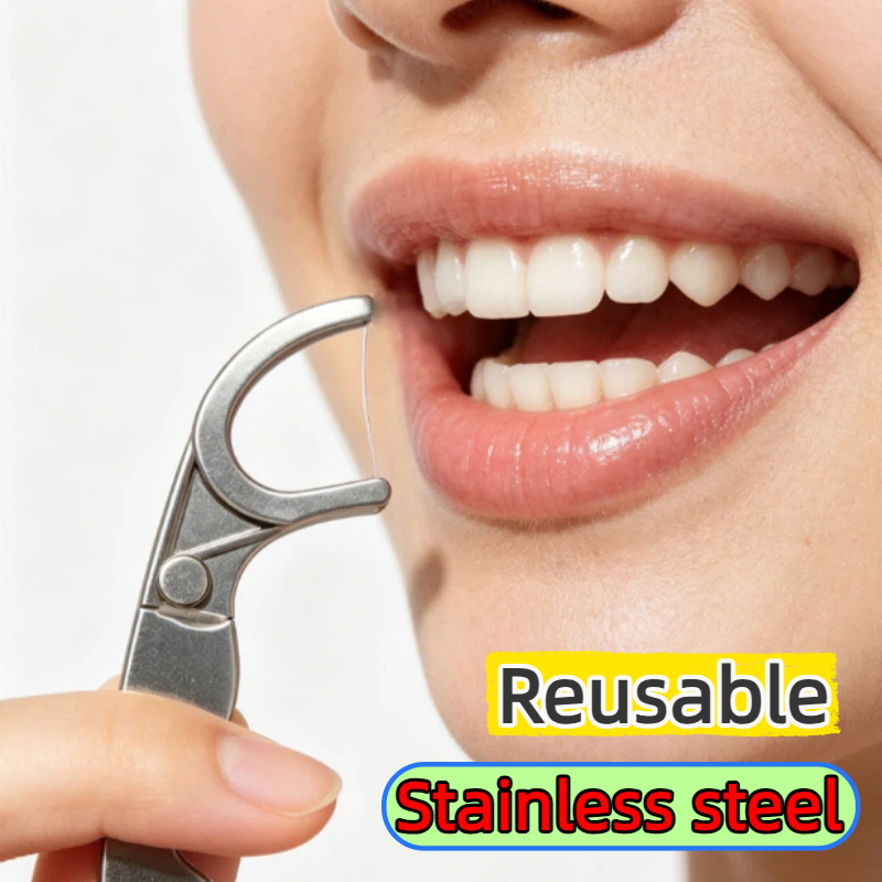 Stainless Steel Reusable Tooth - Dental Floss Picks 리뷰 및 가격