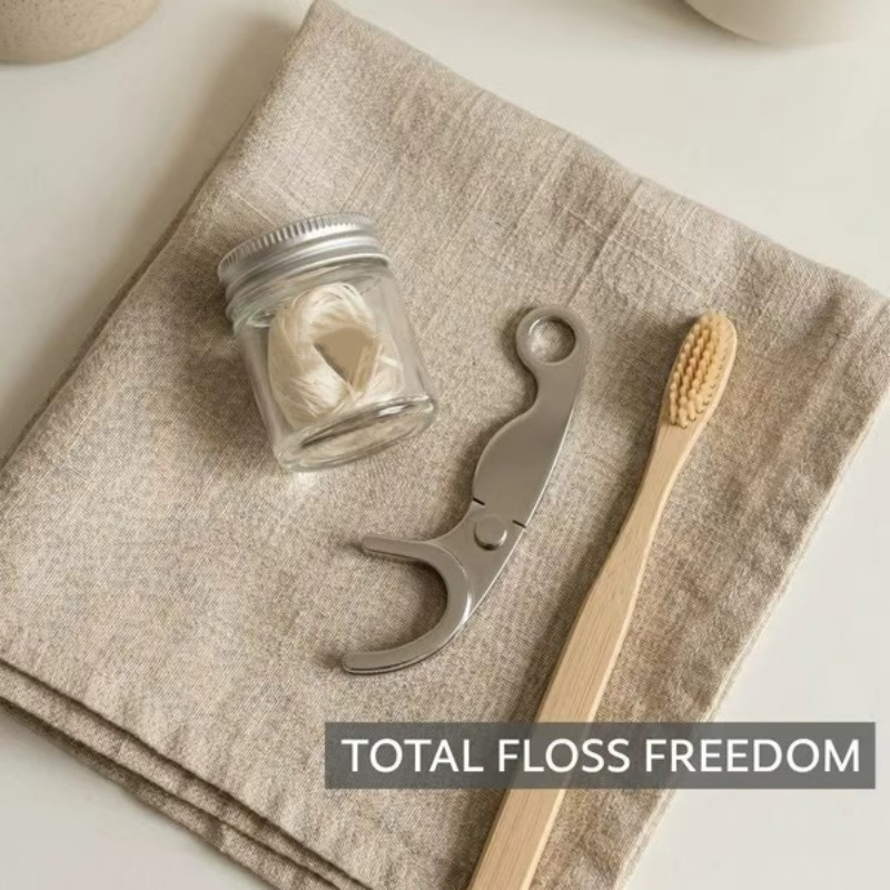 Stainless Steel Reusable Tooth - Dental Floss Picks 리뷰 및 가격