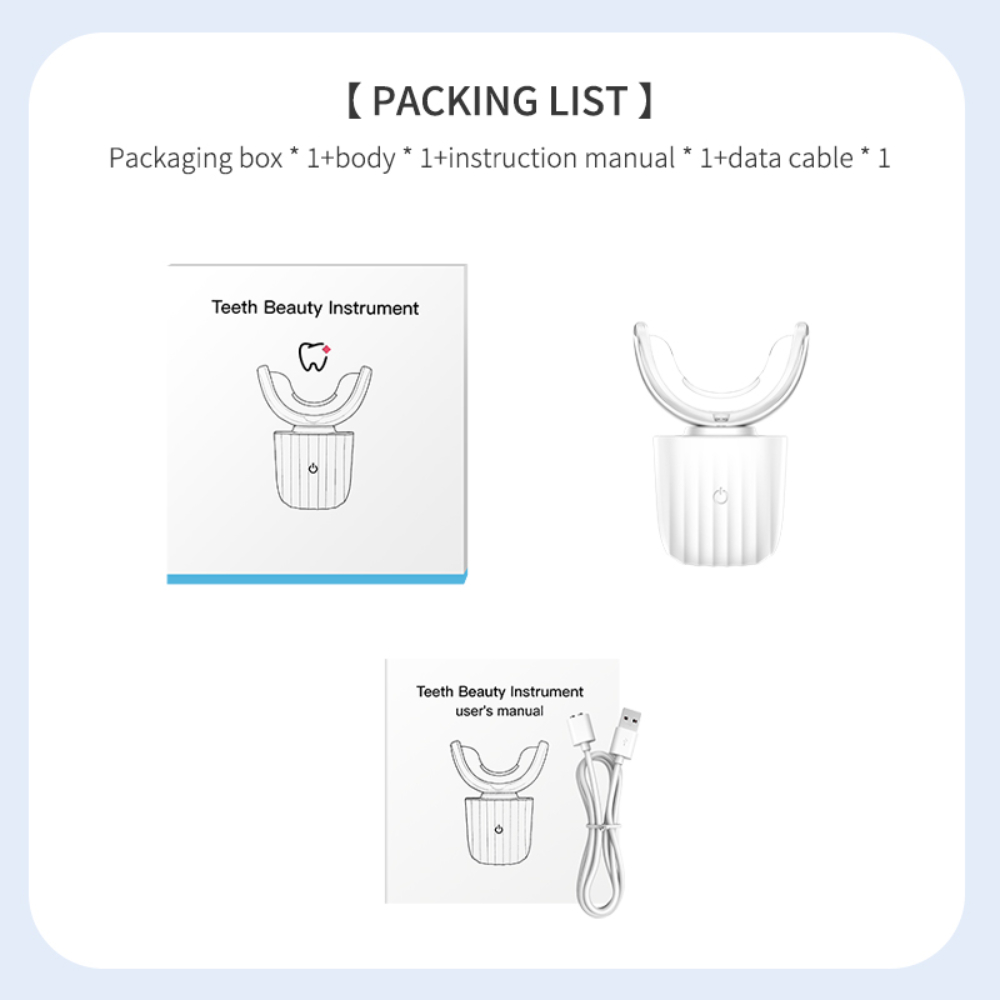 Cold Blue Light Teeth Whitenin - Teeth Whitening Home Kit 리뷰 및 가격