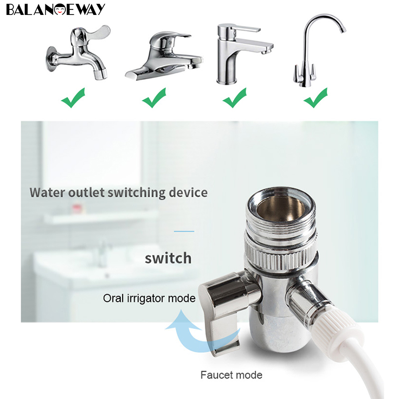 Oral Irrigator Faucet Water Fl - Dental Floss Picks 리뷰 및 가격