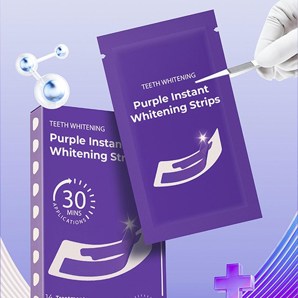 V34 Teeth Whitening Strips - E - Teeth Whitening Home Kit 리뷰 및 가격