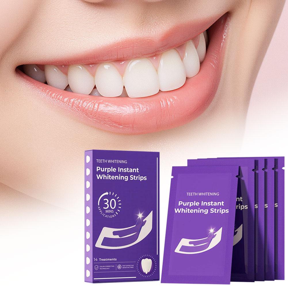 V34 Teeth Whitening Strips - E - Teeth Whitening Home Kit 리뷰 및 가격