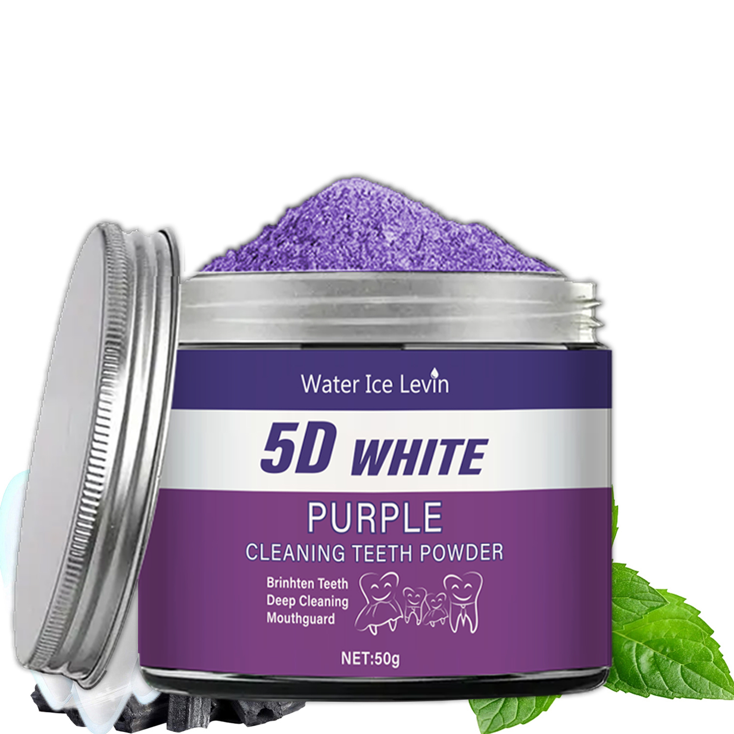 Purple Teeth Whitening Powder, - Teeth Whitening Quotes 리뷰 및 가격