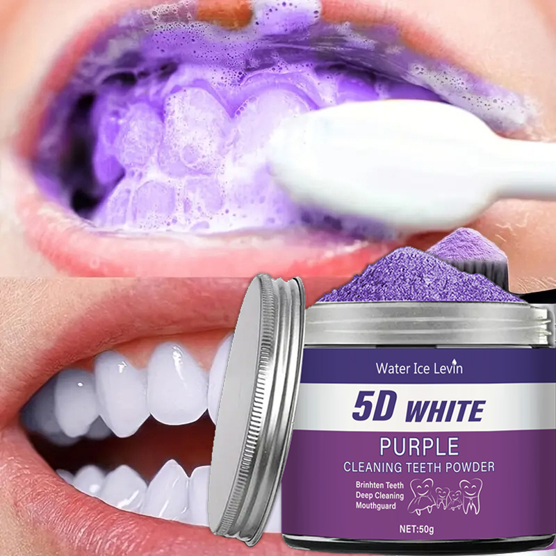 Purple Teeth Whitening Powder, - Teeth Whitening Quotes 리뷰 및 가격