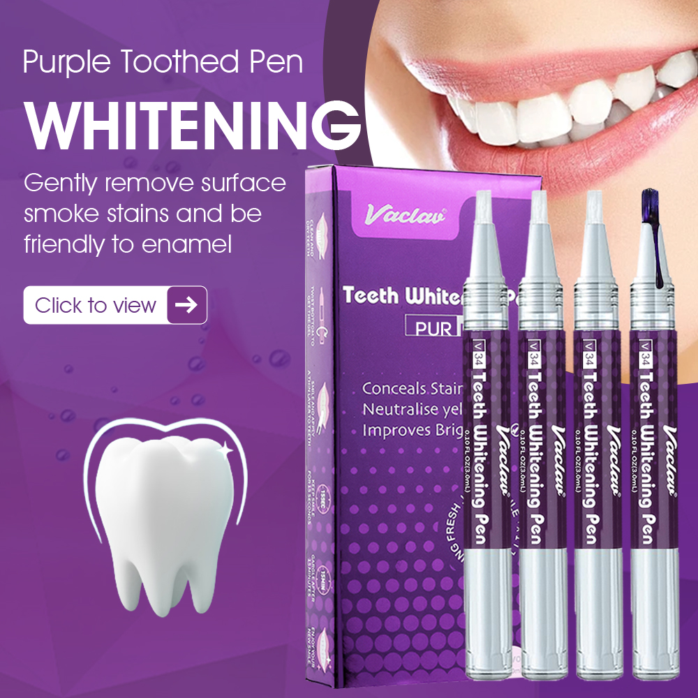Vaclav V34 Purple teeth whiten - Teeth Whitening Remedies 리뷰 및 가격