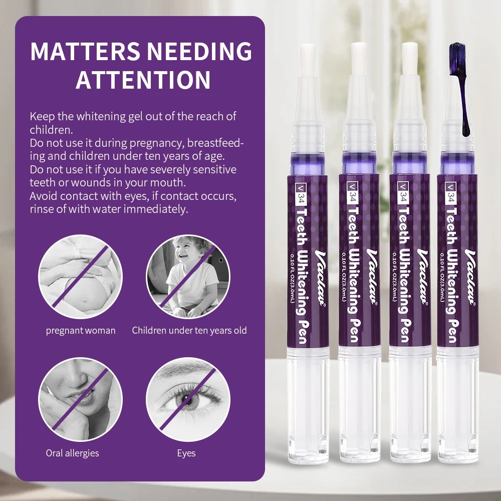 Vaclav V34 Purple teeth whiten - Teeth Whitening Remedies 리뷰 및 가격