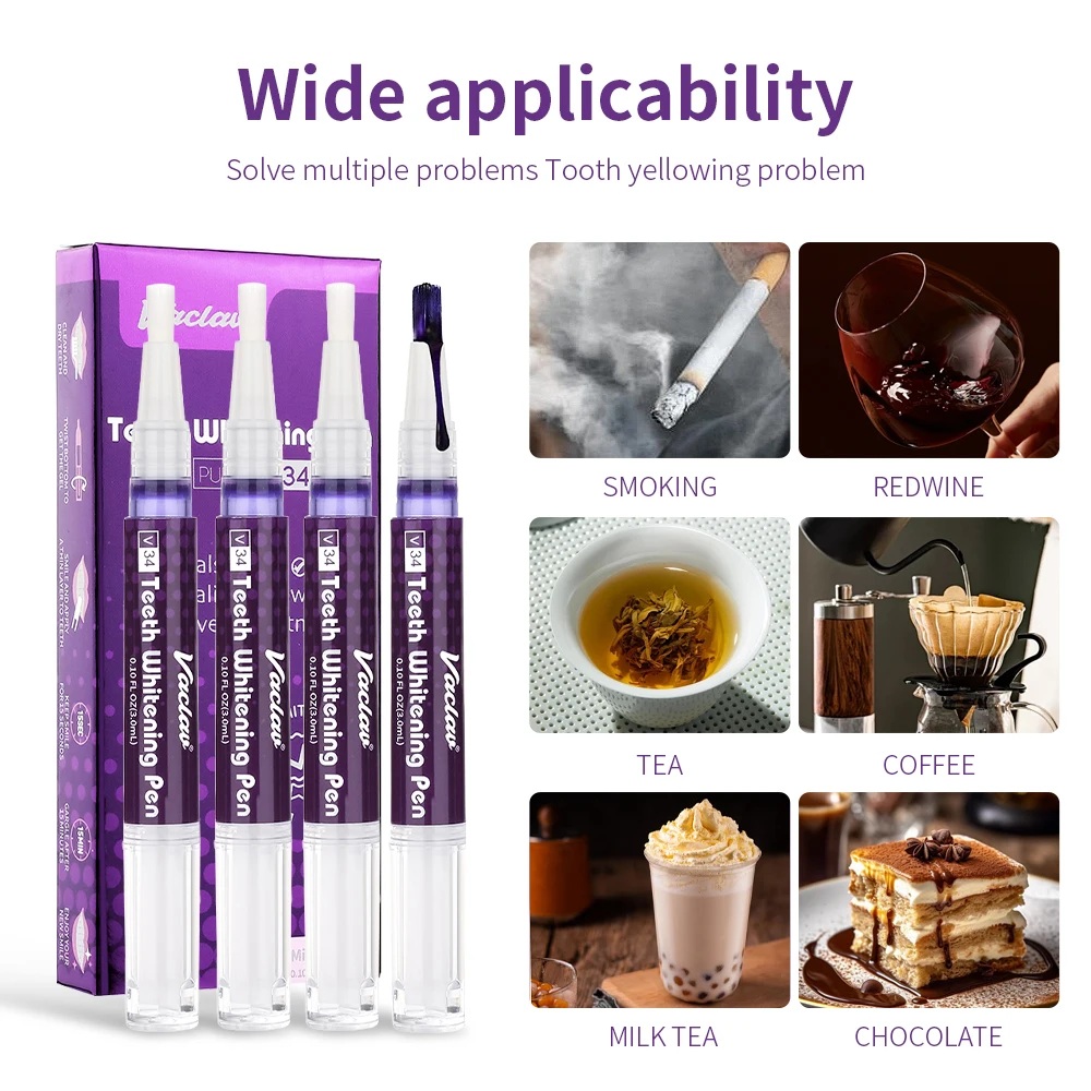 Vaclav V34 Purple teeth whiten - Teeth Whitening Remedies 리뷰 및 가격